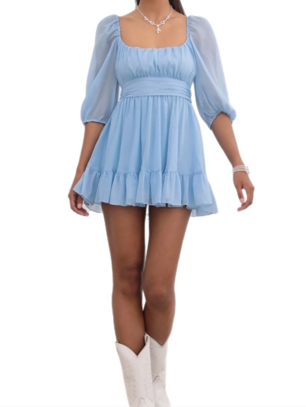 Lucy in the Sky Neia Ruffle Dress